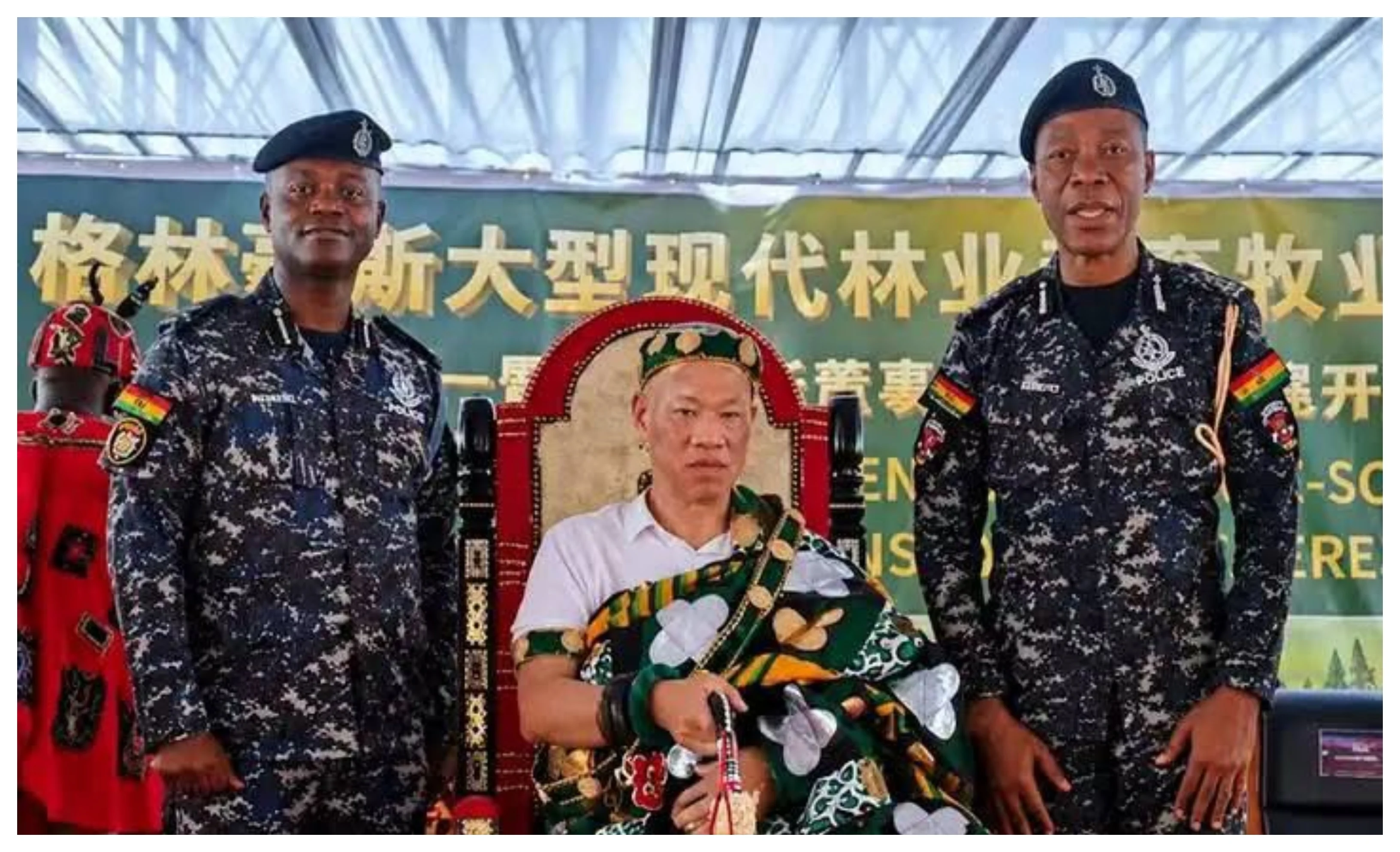 Mixed Reactions as Chinese Businessman Zheng Xiangming is Enstooled as Traditional Chief in Ghana