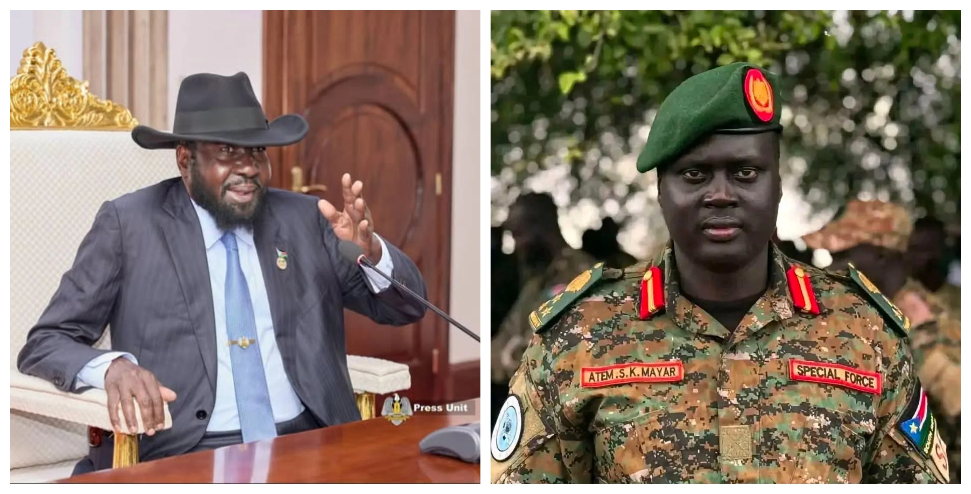 Salva Kiir's Son Atem Takes Command of South Sudan's Presidential Guard